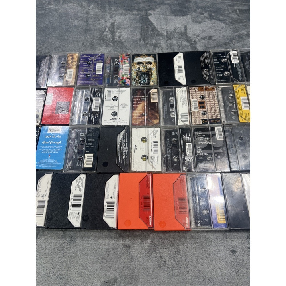 Vintage Cassette Tapes Lot of 35 Prince Micheal Jackson TLC R&B Soul 90s Music - Picture 15 of 16